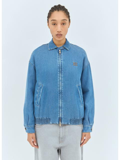 Miu Miu Miu Miu Women Padded Denim Jacket