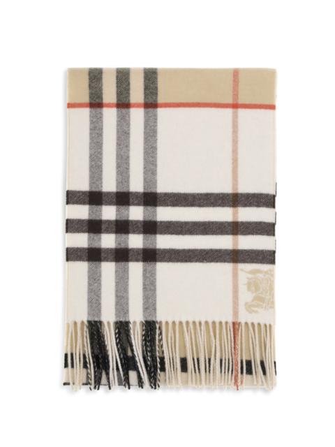 Burberry Burberry Men Cashmere Check Scarf
