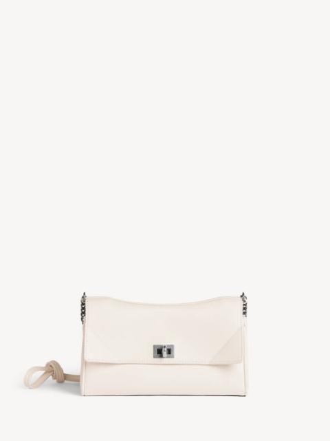 BALENCIAGA Women's Rodeo Wallet On Chain in Optic White
