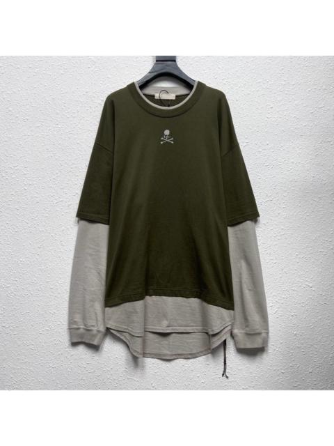 MASTERMIND WORLD Mastermind World - Layered Crewneck Sweatshirt