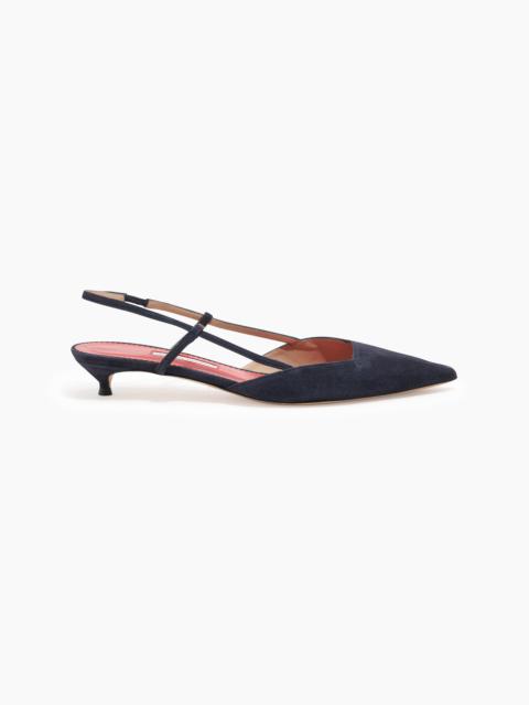 CAROLINA HERRERA Slingback Kitten Heels