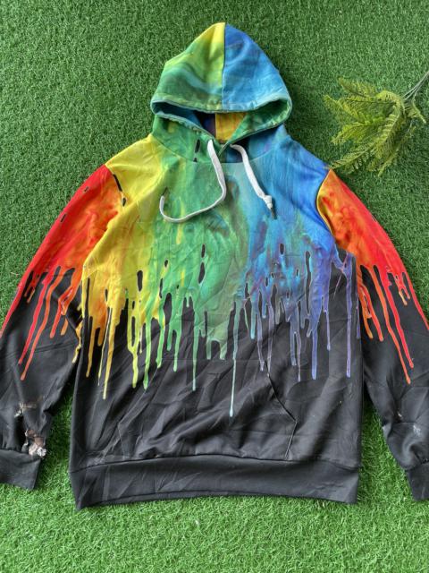 Other Designers Vintage - 🔥RARE🔥 Vintage Colourful Painted design Hoodie australia 🇦🇺