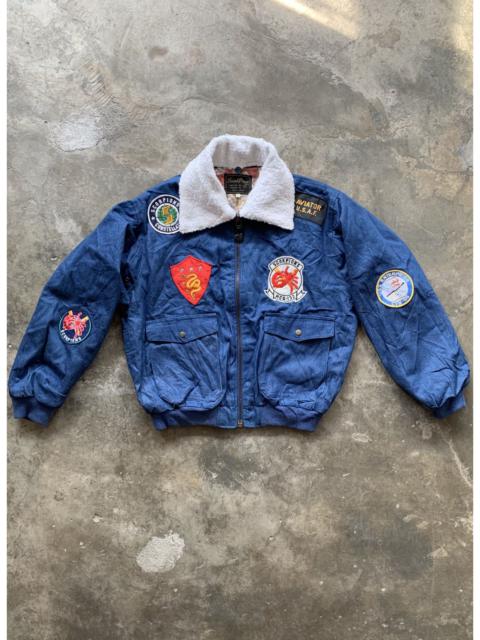 Other Designers Japanese Brand - Saint Pierr Denim Flight Bomber Jacket