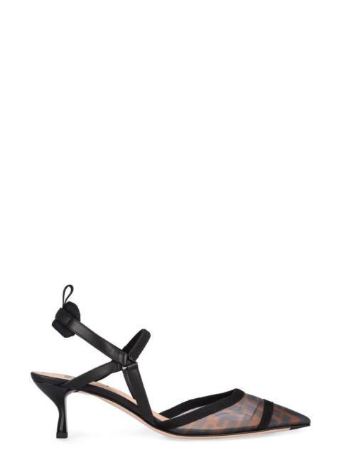 Fendi Colibrì Lite Pointy-Toe Slingback