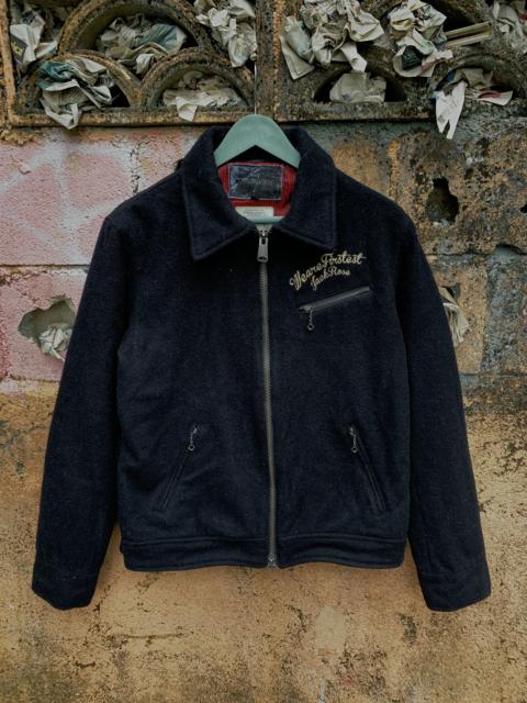 Other Designers Vintage Jack Rose Motorcycle Wool Jacket