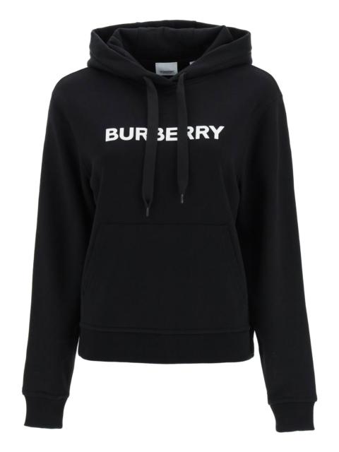 Burberry Poulter Hoodie With Logo Print Women