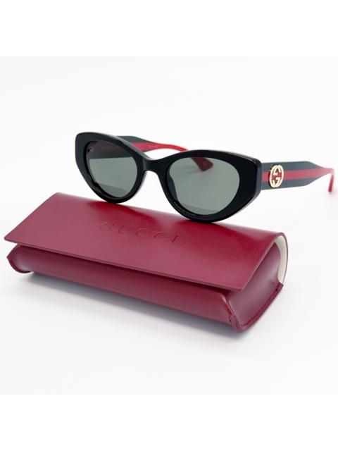 NEW GUCCI GG1862S 001 CAT EYE BLACK WOMEN SUNGLASSES GUCCI