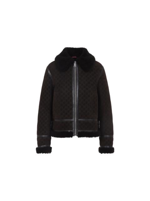 GUCCI Guggi Gg Shearling Jacket Women