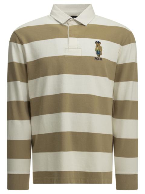 Polo Ralph Lauren Polo Ralph Lauren Polo Bear Button-down Polo Shirt Beige
