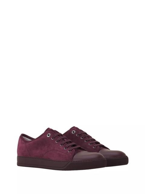 Lanvin Men's DBB1 Leather and Suede Sneakers