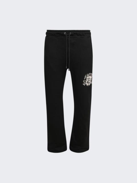 Lion Outline Sweatpant Black