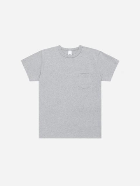 3sixteen Heavyweight Pocket T-Shirt - Heather Grey (2 Pack)