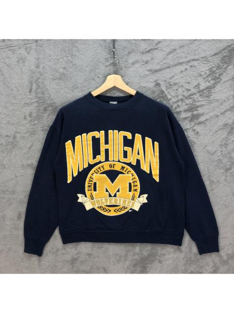 Other Designers Vintage - University Of Michigan Wolverines SweatshirtS #6034-218