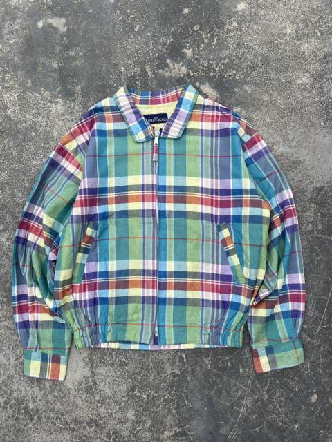 Other Designers Japanese Brand - Sobu roku japan plaid cotton harrington like jacket
