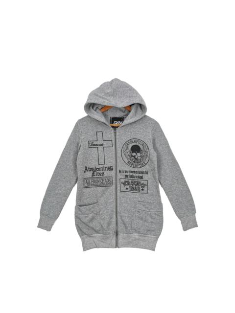 Other Designers Vintage - Awakening Tides Hoodie Skulls Horror Sweater Sweatshirt