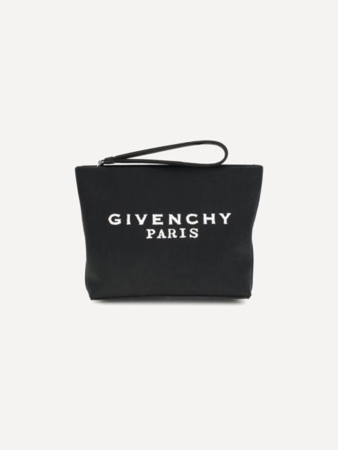 Givenchy Canvas Pouch Bag