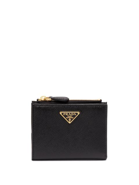 Prada Prada Women Small Saffiano Leather Wallet