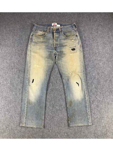 Other Designers Vintage - Vintage Levi's 501 Jeans Rusty Wash Denim KJ398