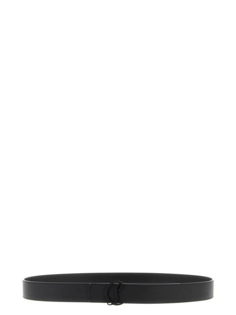 Christian Louboutin 'Mooncrest' reversible belt