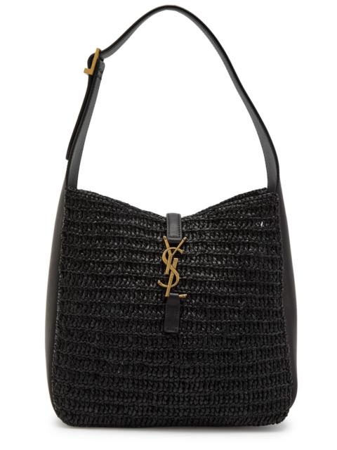 SAINT LAURENT Saint Laurent Le 5 à 7 Small Raffia Bucket bag