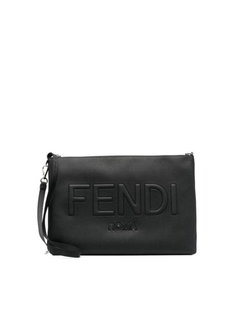 FENDI Fendi Black Clutch Bags Men