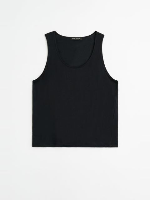 Our Legacy Athletic Tank Raven Mist Airveil Cotton