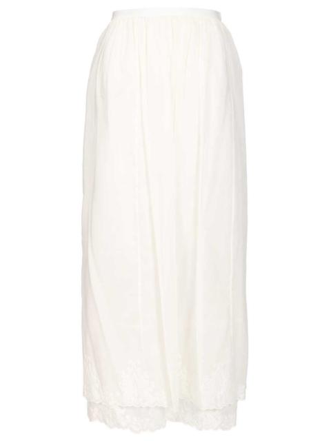 forte_forte Forte_Forte Women Embroidered Voile Long Skirt