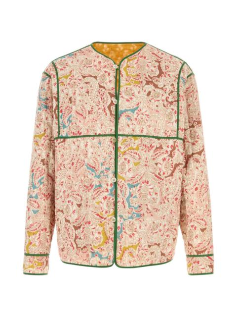 Valentino Embroidered Linen Shirt
