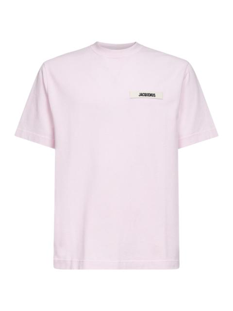 JACQUEMUS Jacquemus Men Pink The Gros Grain T-Shirt