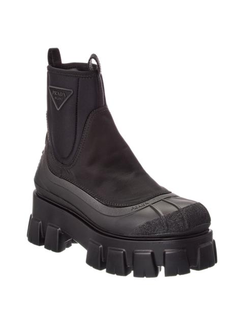 Prada Prada Monolith Gabardine Boot