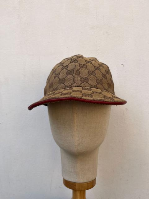 GUCCI Size S GG Canvas Baseball Cap