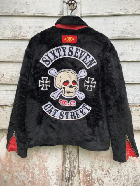 Other Designers Japanese Brand - Cream Soda 67 Motorcycle Club Acrylics Fur Jacket