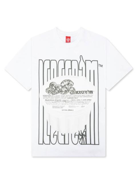 ICECREAM DIAMOND S/S TEE - WHITE