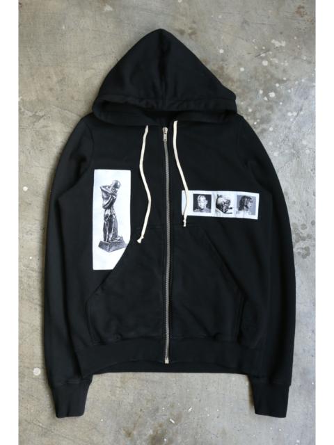 Rick Owens DRKSHDW Rick Owens DRKSHDW - S/S 16 - Patch Jason Zip-Up Hoodie