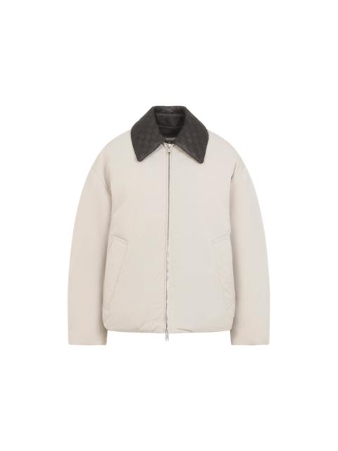 Prada Prada Women Cropped Fit Stand-Up Collar Down Jacket