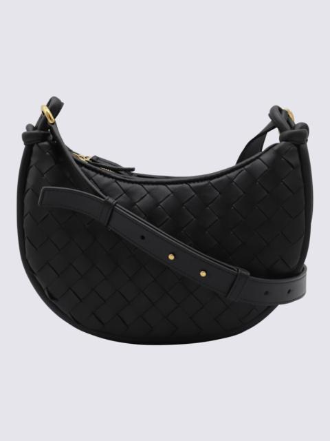 Bottega Veneta Bottega Veneta Black Leather Gemelli Messenger Bag