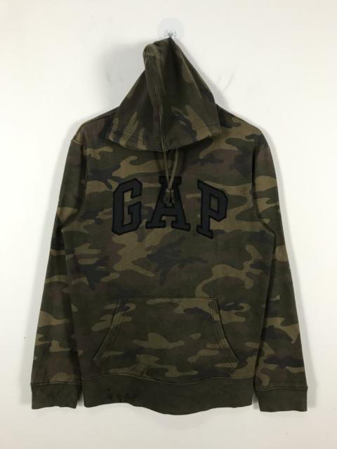 Other Designers Vintage - Inspired Travis Scott Style GAP Camo Hoodie Big Logo #2332