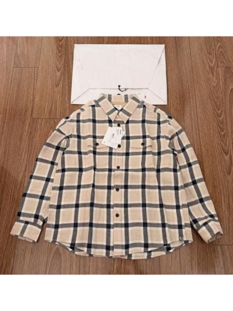 visvim VISVIM LUMBER CHECK L/S Wool Blend Plaid Long Sleeve shirt