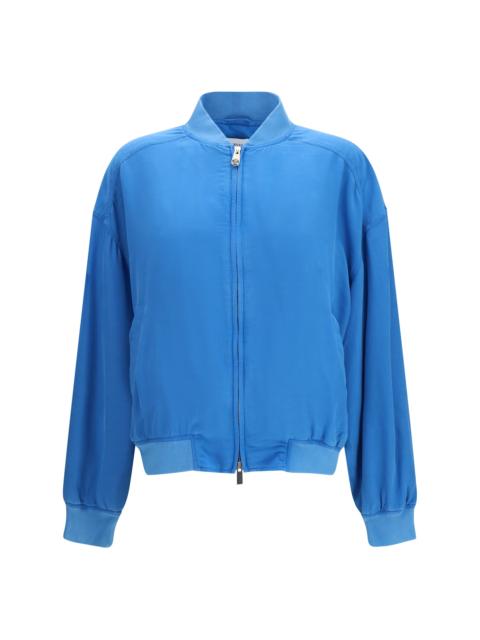 VERSACE Versace Silk Zipper Jacket