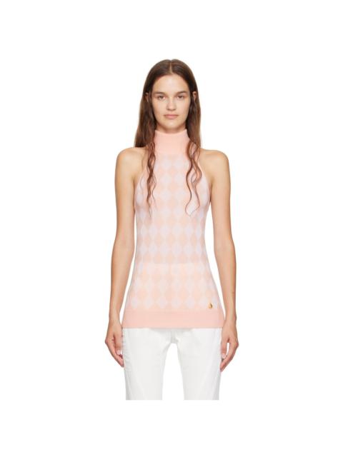 Balmain Pink Diamond Tank Top