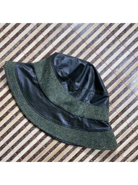 Balmain Authentic Lambskin Balmain Buckat Hat