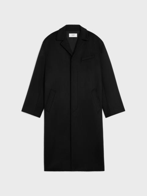 CELINE mac coat IN WOOL CLOTH