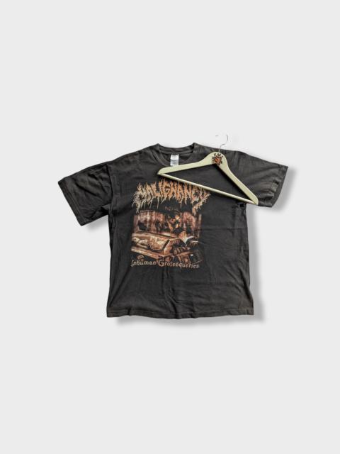 Other Designers Band Tees × Vintage - Vintage 90s death metal Malignancy band