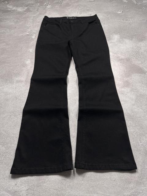 Other Designers Le Grande Bleu (L.G.B.) - Y2K LGB If Six Was Nine Tornado Mart Style Flared Denim Jean