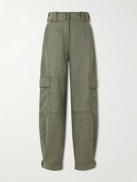 Moncler Grenoble Wool-gabardine Tapered Ski Pants