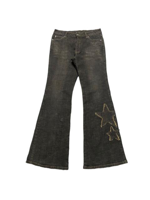 Other Designers Japanese Brand Camel Road Star Denim Flare Jeans Stretch