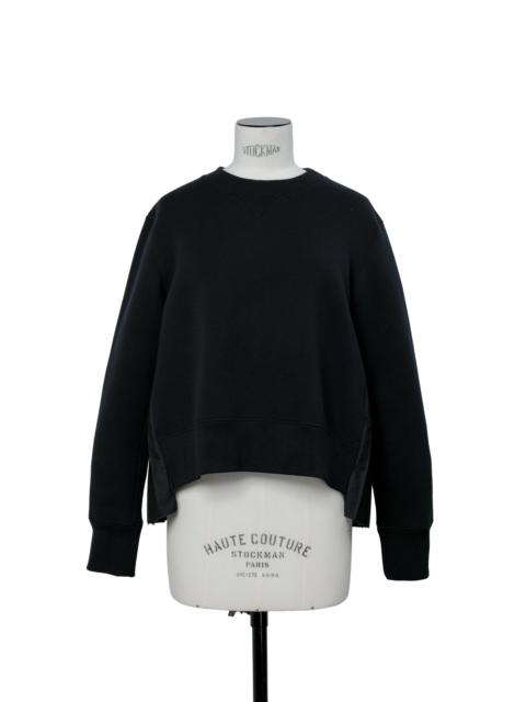 sacai Sponge Sweat x Cotton Poplin Pullover
