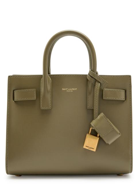 SAINT LAURENT Saint Laurent Sac De Jour Nano Leather top Handle bag