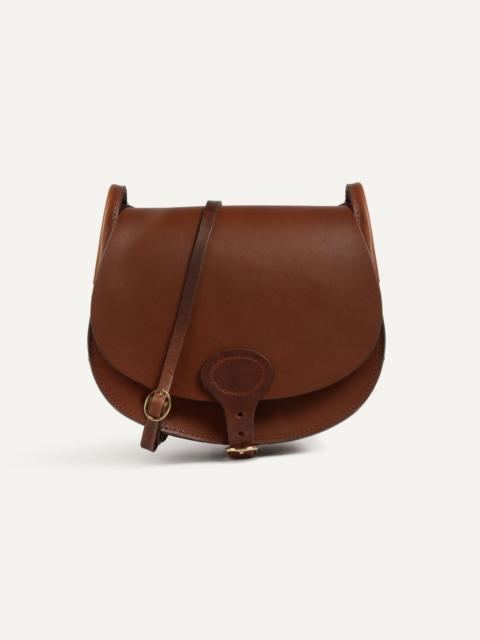 Bleu de Chauffe GIBECIÈRE DIANE L / HANDBAG  -  AMBER BROWN