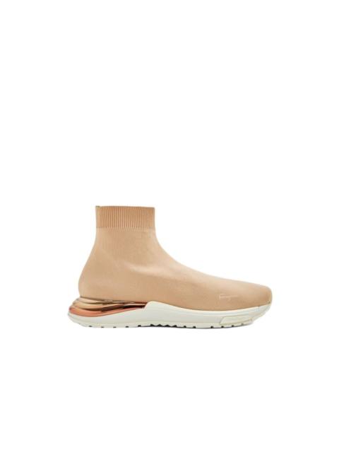 FERRAGAMO Ferragamo Ninette High-Top Sock Sneakers